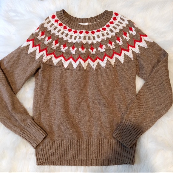 Old Navy Sweaters - Old Navy Fair Isle Nordic Print Sweater
